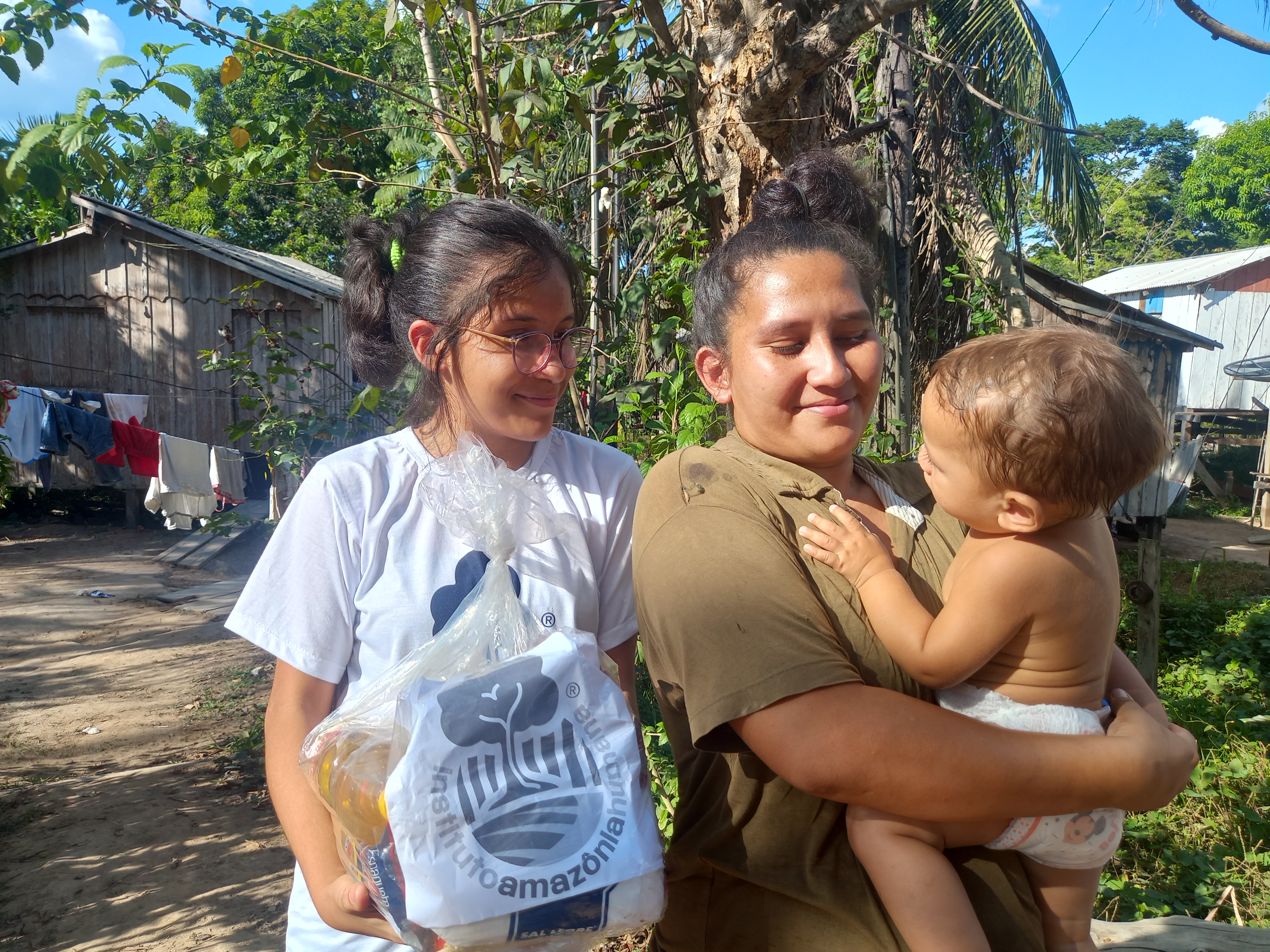 Ação comunitária em Nossa Senhora de Nazaré
