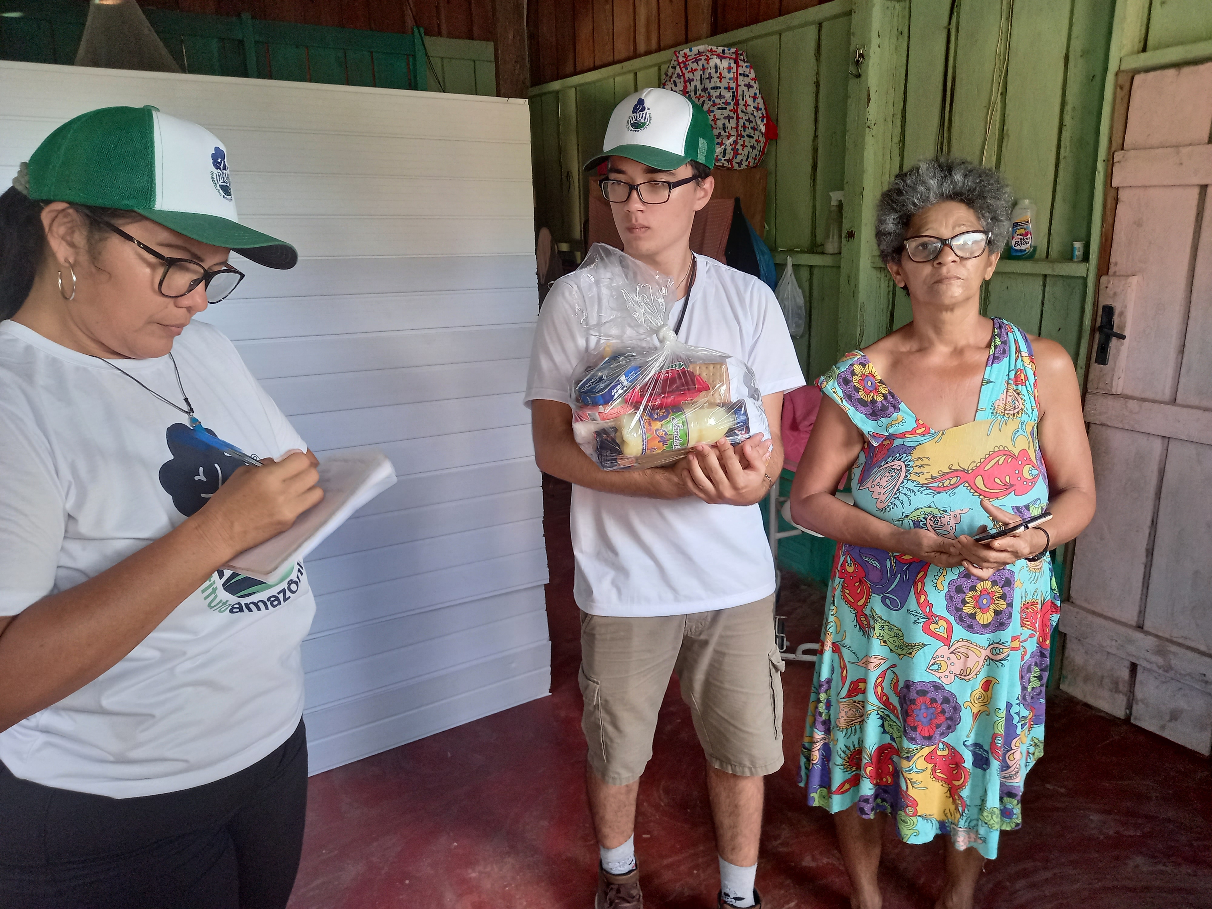 Ação comunitária em São Luiz