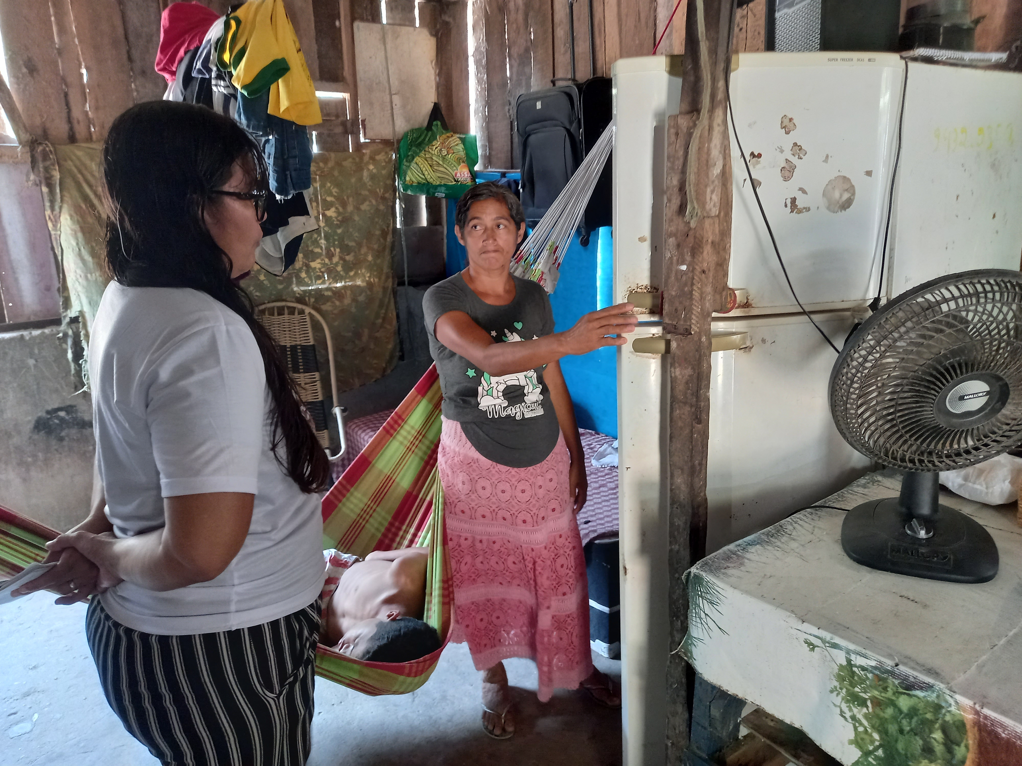 Ação comunitária em Manaus